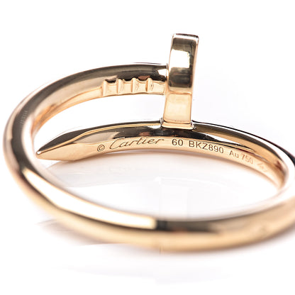 Cartier 18K Yellow Gold Juste Un Clou Ring 60 9 4 of 6