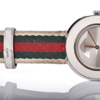 Gucci Stainless Steel Nylon 36mm U-Play Quartz Watch 14 of 16
