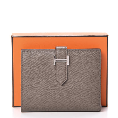 Hermes Epsom Bearn Compact Wallet Etain 8 of 8