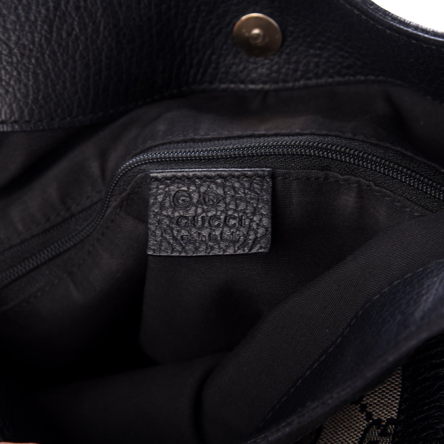 Gucci Monogram Hobo Black 6 of 10