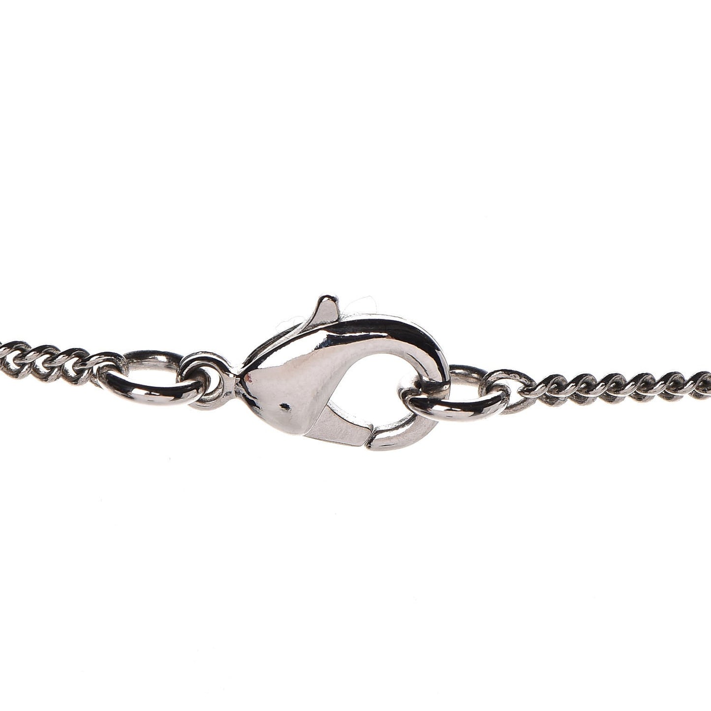 Crystal Strass Necklace Silver