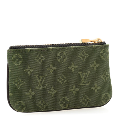Louis Vuitton Mini Monogram Key Pouch Kaki 3 of 10