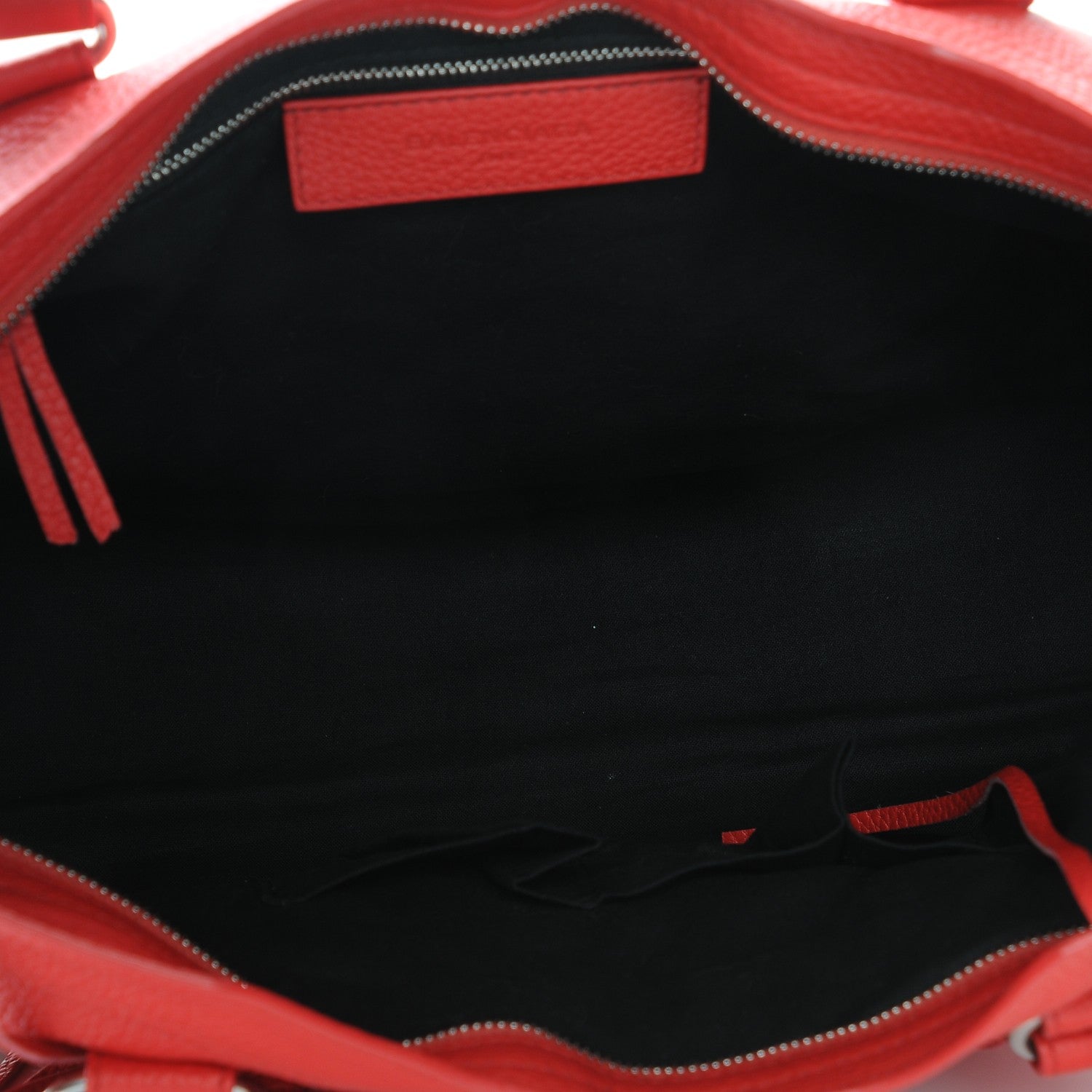 Balenciaga Vibrato Calfskin Classic Silver Hardware City Rouge Cerise 6 of 8