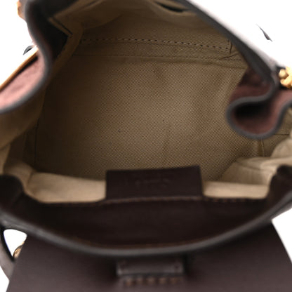Chloe Suede Calfskin Mini Faye Backpack Carbon Brown 4 of 9