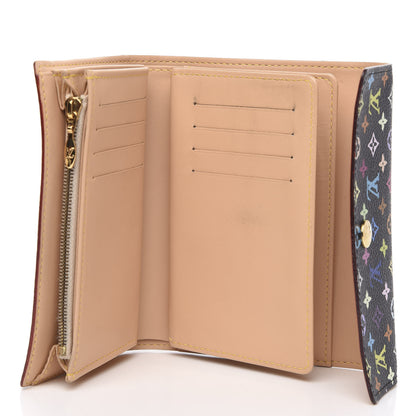 Louis Vuitton Monogram Multicolor Alexandra Wallet Black 5 of 11