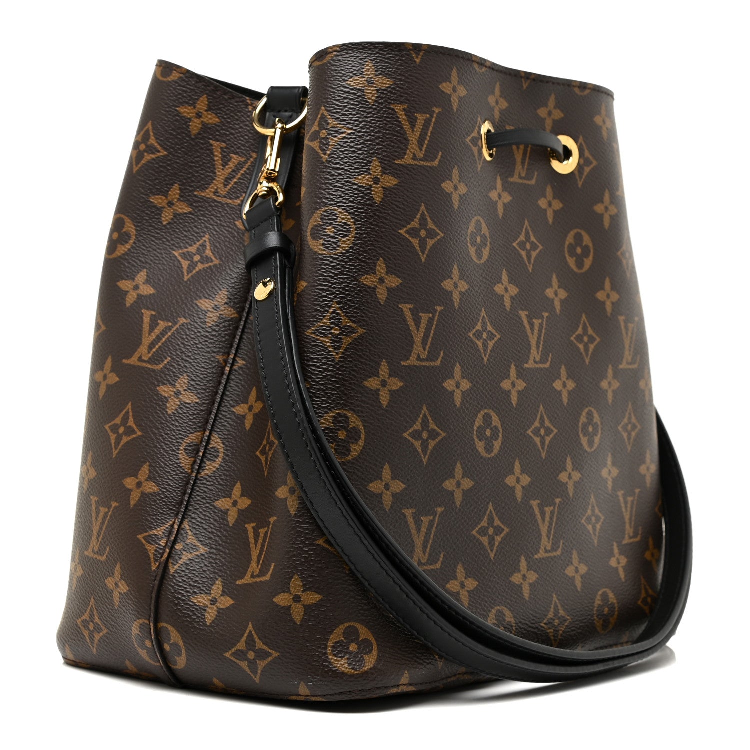Louis Vuitton Monogram Neonoe MM Black 3 of 11