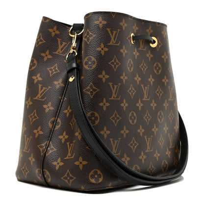 Louis Vuitton Monogram Neonoe MM Black 3 of 11