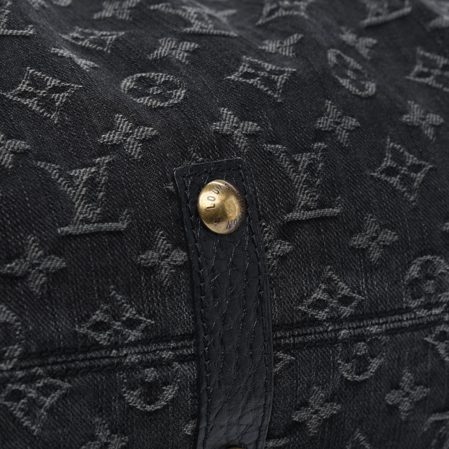 Louis Vuitton Denim Neo Cabby GM Black 14 of 31
