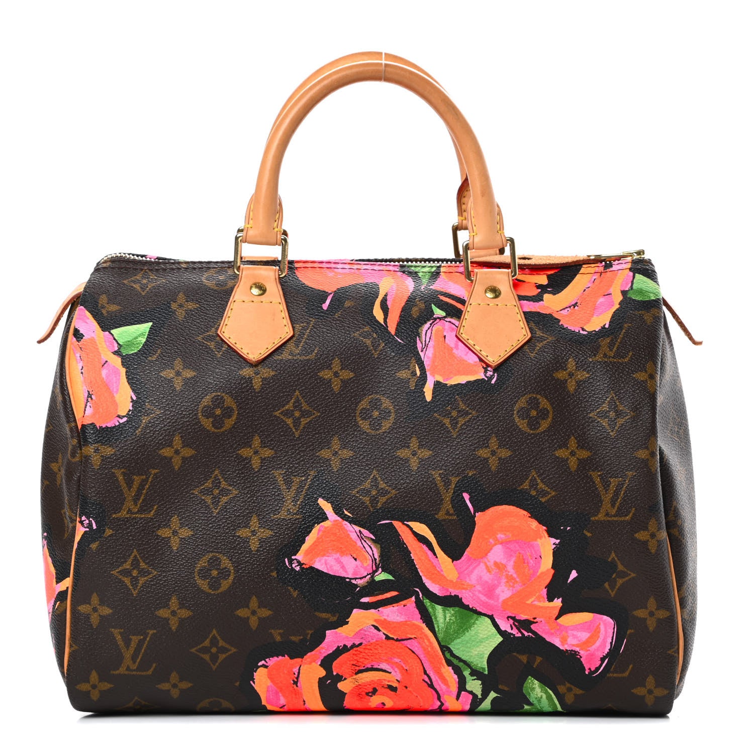 Louis Vuitton Monogram Roses Speedy 30 1 of 12