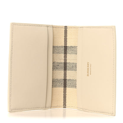 Burberry Grained Calfskin Bloomsbury Folding Card Case Soap 5 of 7