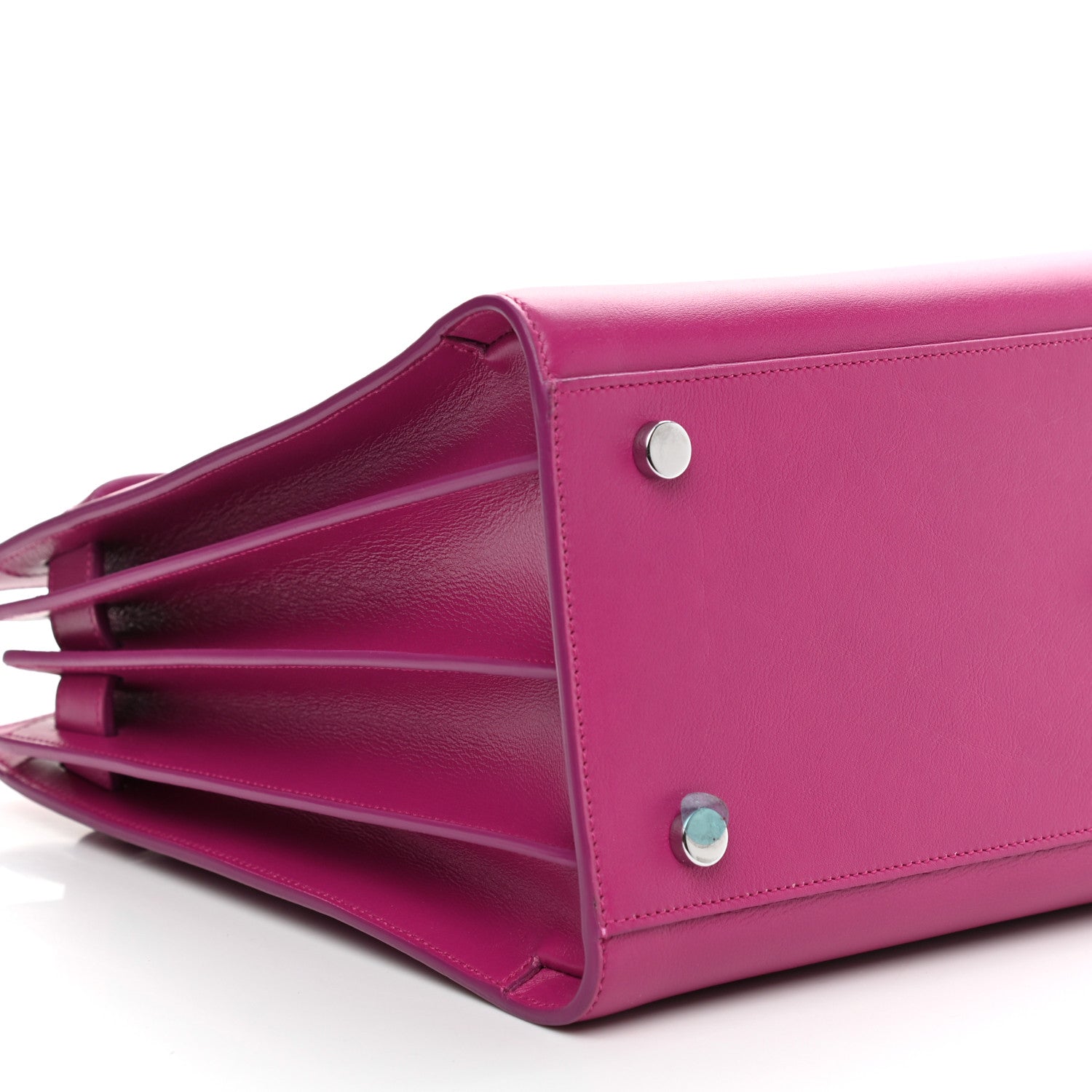 Saint Laurent Calfskin Small Sac De Jour Electric Pink 7 of 8