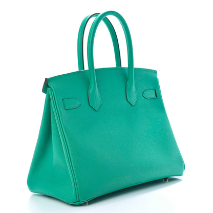 Hermes Epsom Birkin 30 Bleu Paon 3 of 22