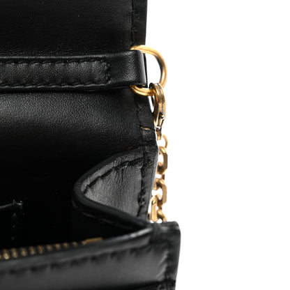 Christian Dior Calfskin J'Adior Wallet on Chain Pouch Black 9 of 13