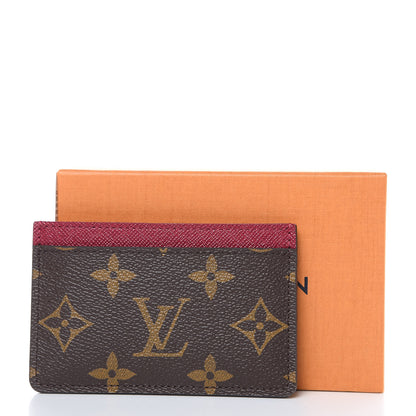 Louis Vuitton Monogram Card Holder Fuchsia 7 of 7