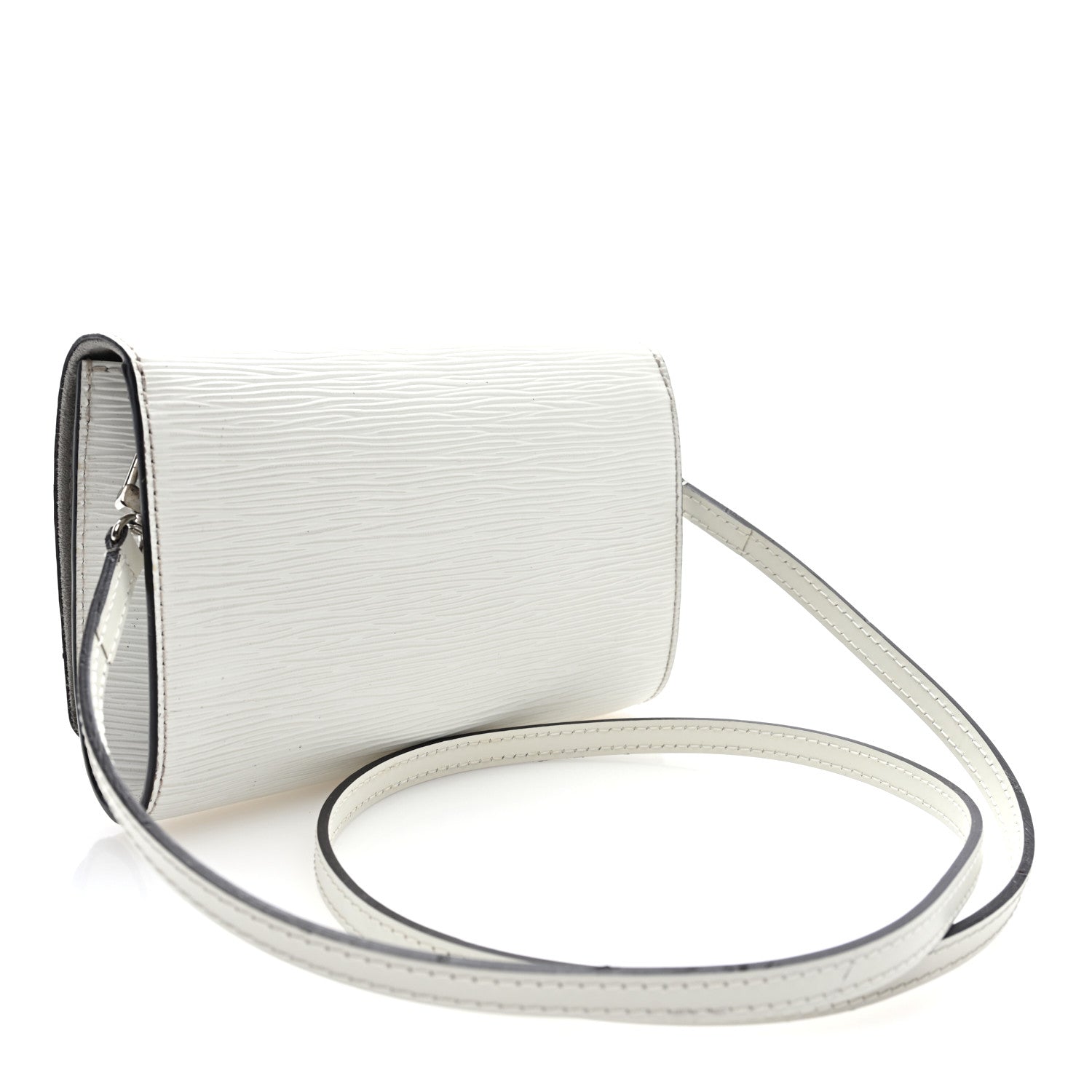 Louis Vuitton Epi Louise PM White 3 of 9