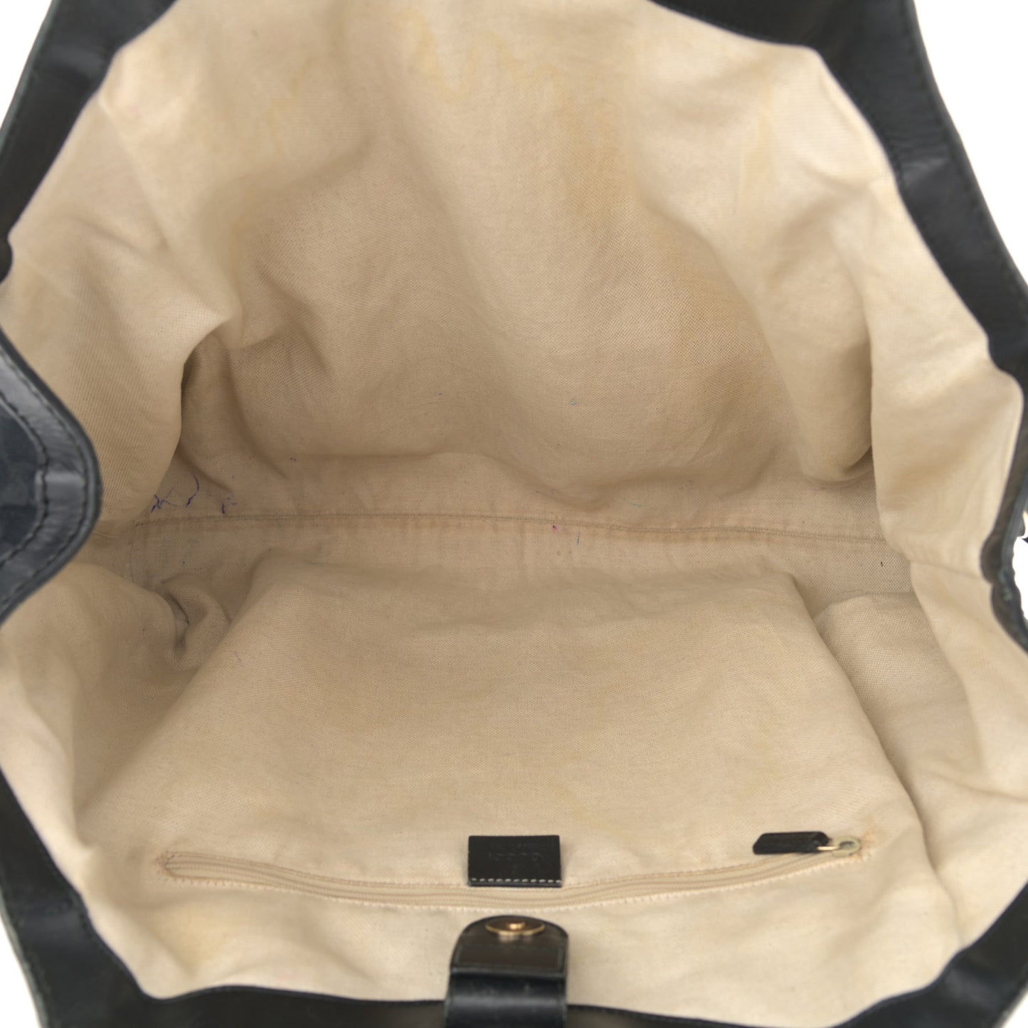 Monogram Large Sukey Black