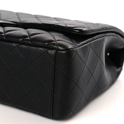 Chanel Lambskin Quilted Maxi Single Flap Black 9 of 10