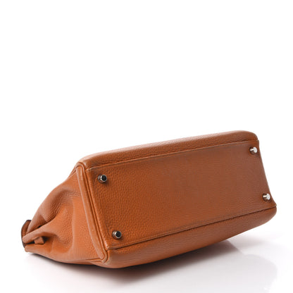 Hermes Taurillon Clemence Kelly Retourne 32 Potiron 4 of 16