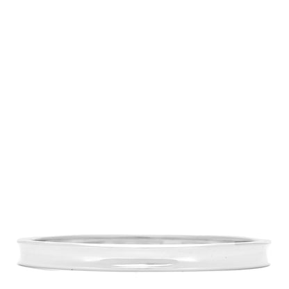 Tiffany Sterling Silver Narrow 1837 Bangle Bracelet 3 of 4