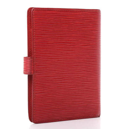 Louis Vuitton Epi Small Ring Agenda Cover Red 3 of 6