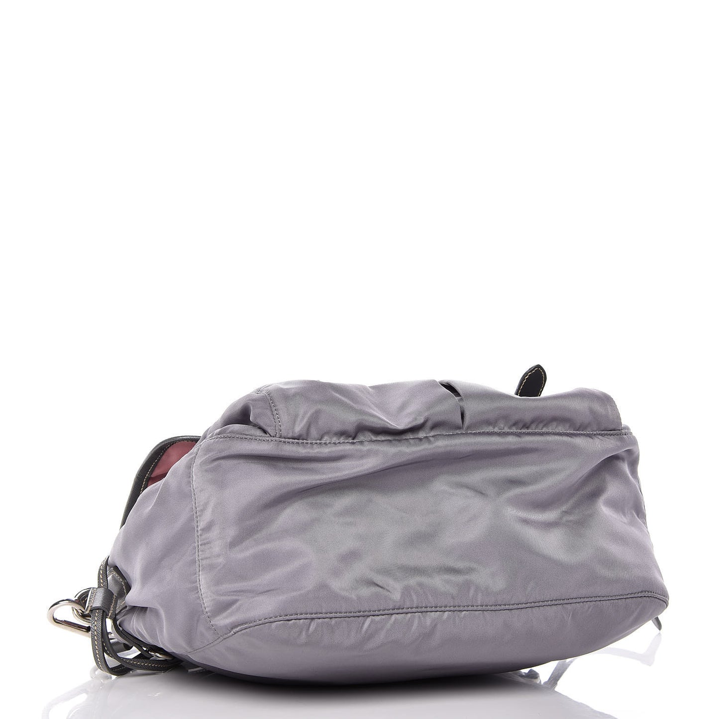 Tessuto Nylon Vela Messenger Bag Grey