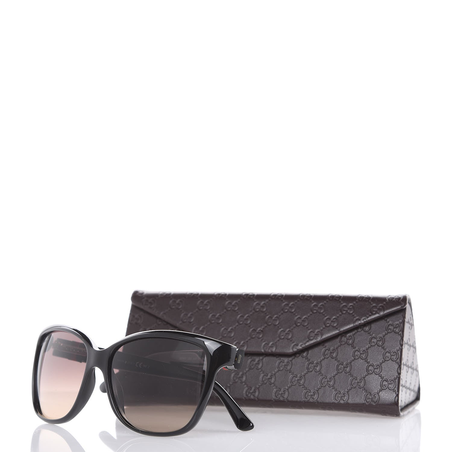 Gucci Web Sunglasses GG 3645/S Black 7 of 7