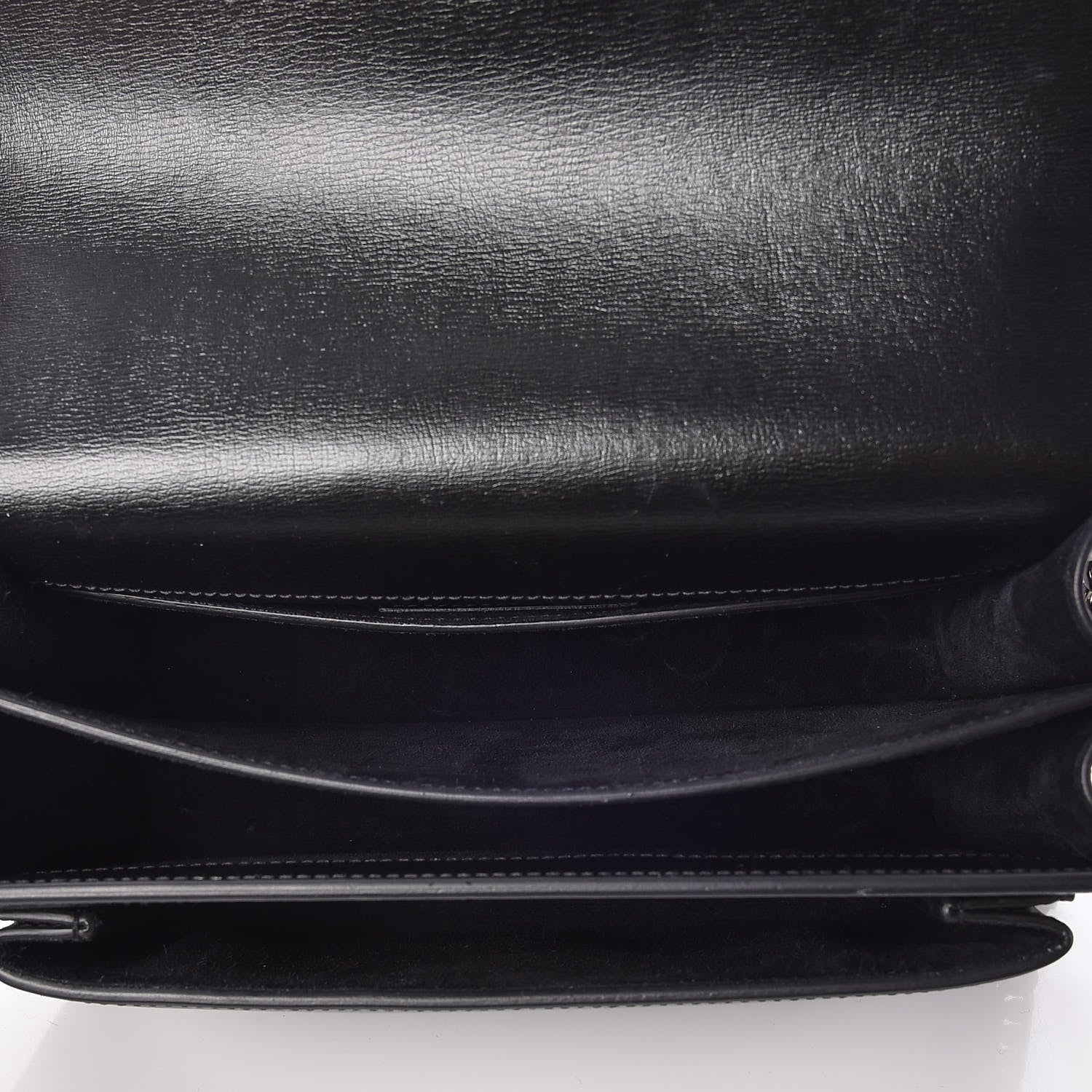 Saint Laurent Calfskin Medium Monogram Sunset Black 5 of 7