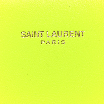 Saint Laurent Calfskin Small Sac De Jour Bag Neon Yellow 8 of 16