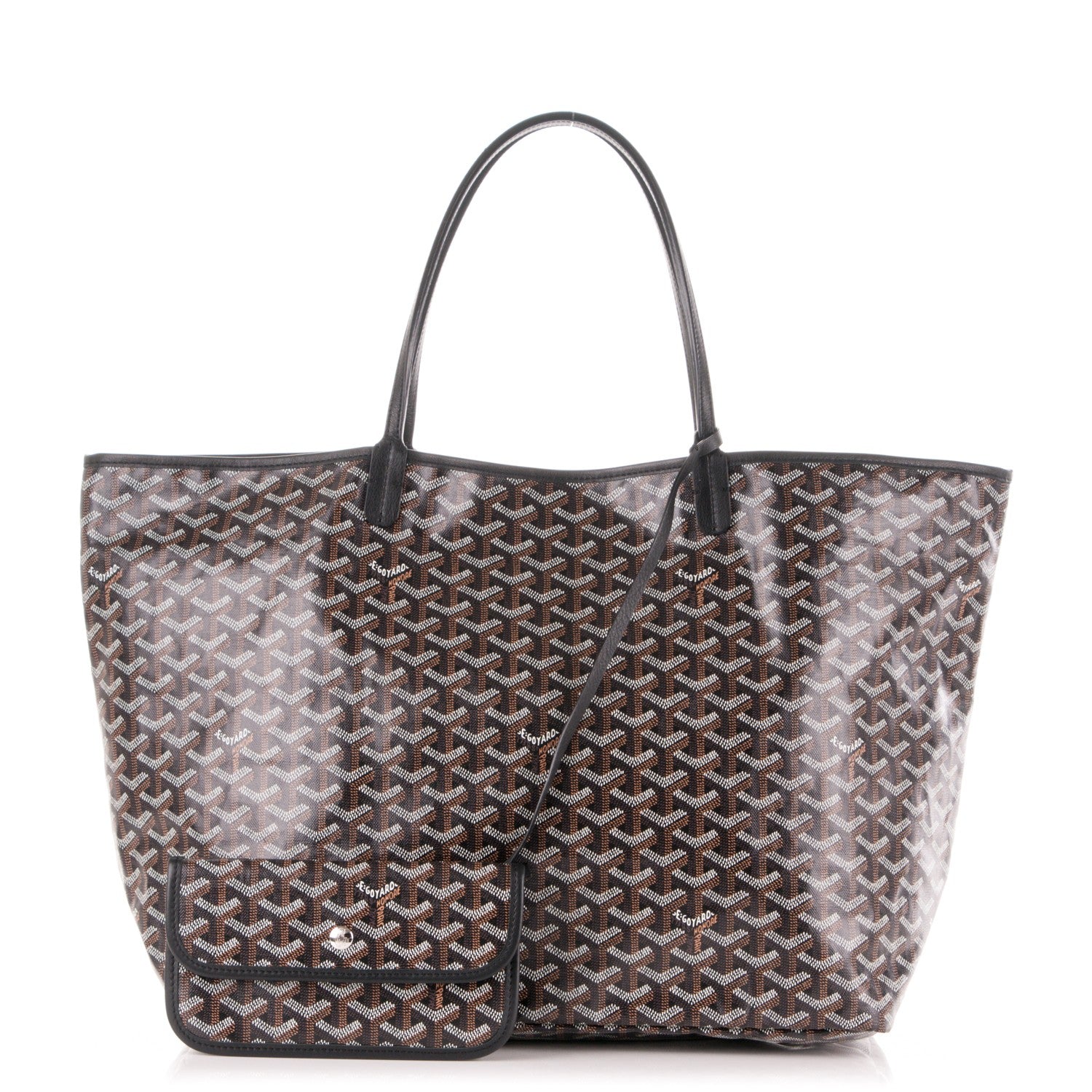 Goyard Goyardine Saint Louis GM Black 1 of 8