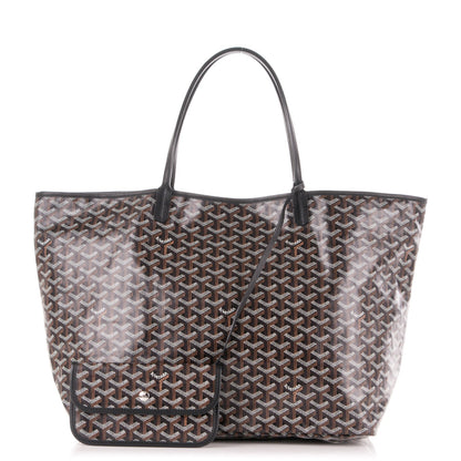 Goyard Goyardine Saint Louis GM Black 1 of 8