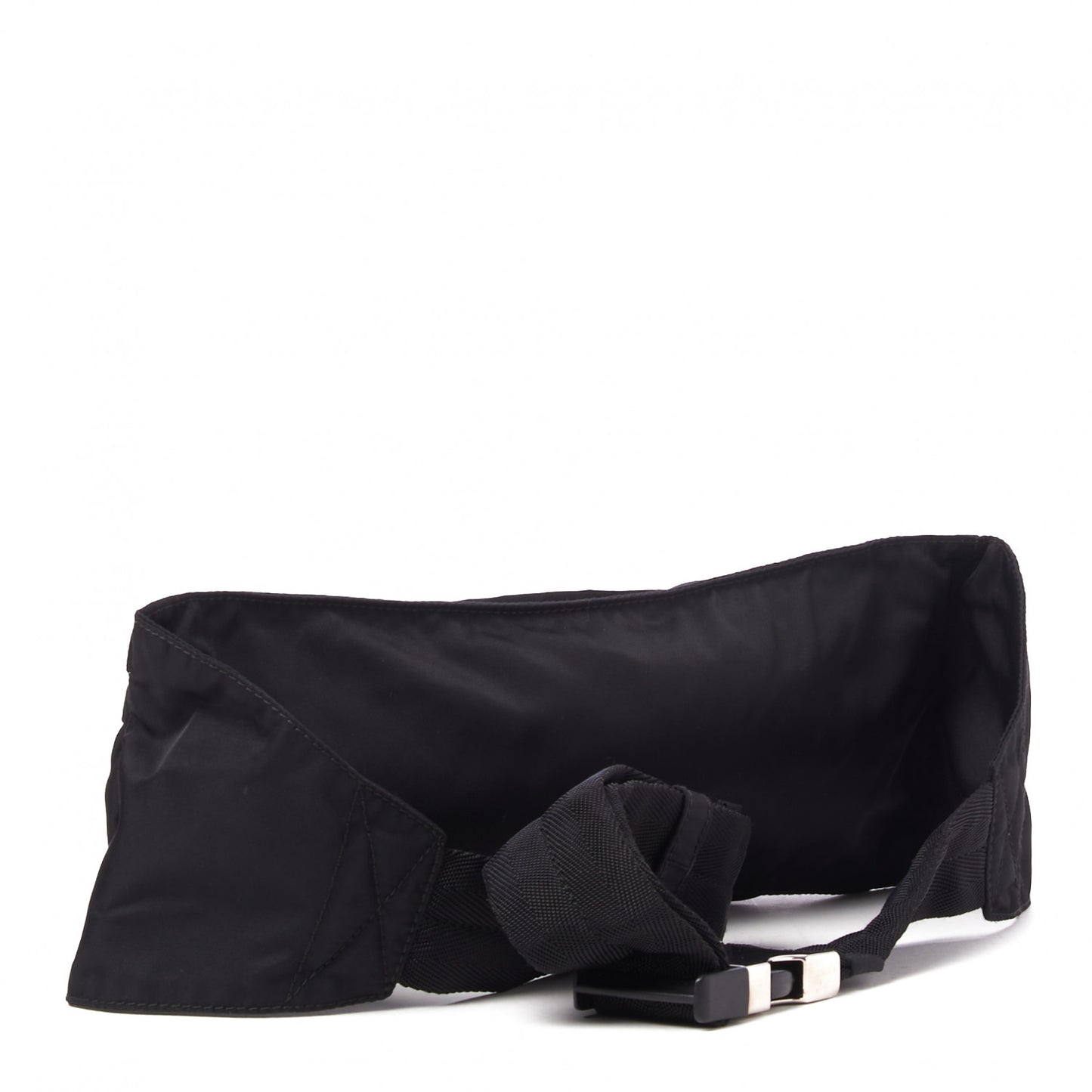 Tessuto Nylon Montagna Belt Bag Black