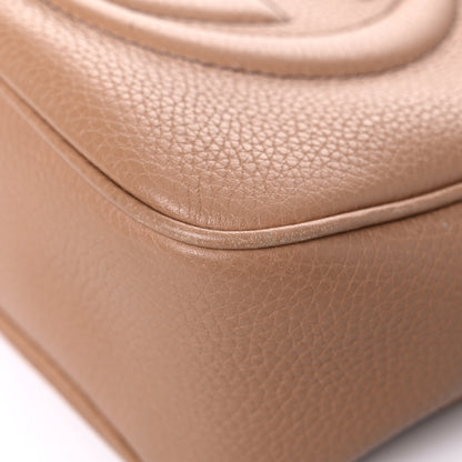 Gucci Pebbled Calfskin Small Soho Disco Bag Camelia 8 of 22