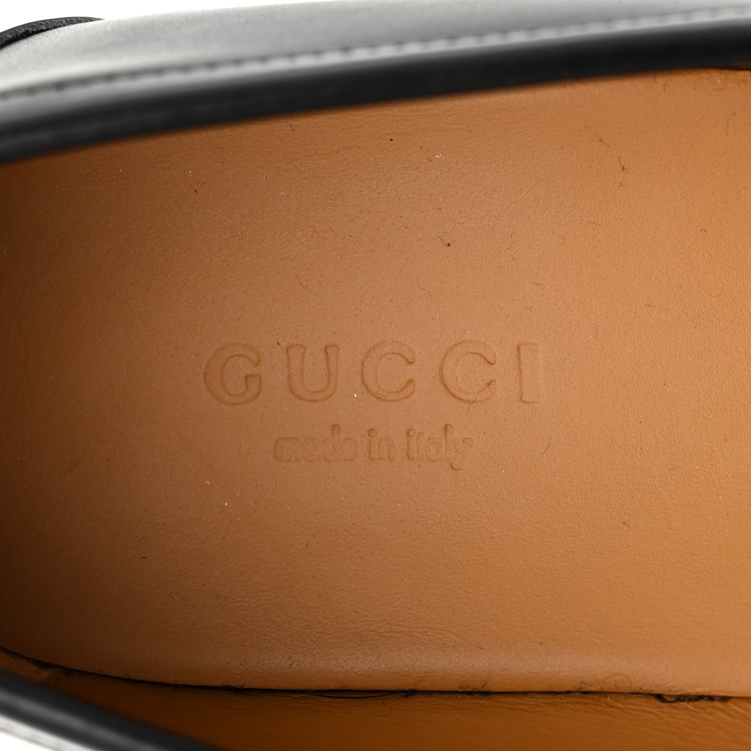 Gucci Kama Calfskin Horsebit Womens Wedge Platform Loafers 39 Black 7 of 11