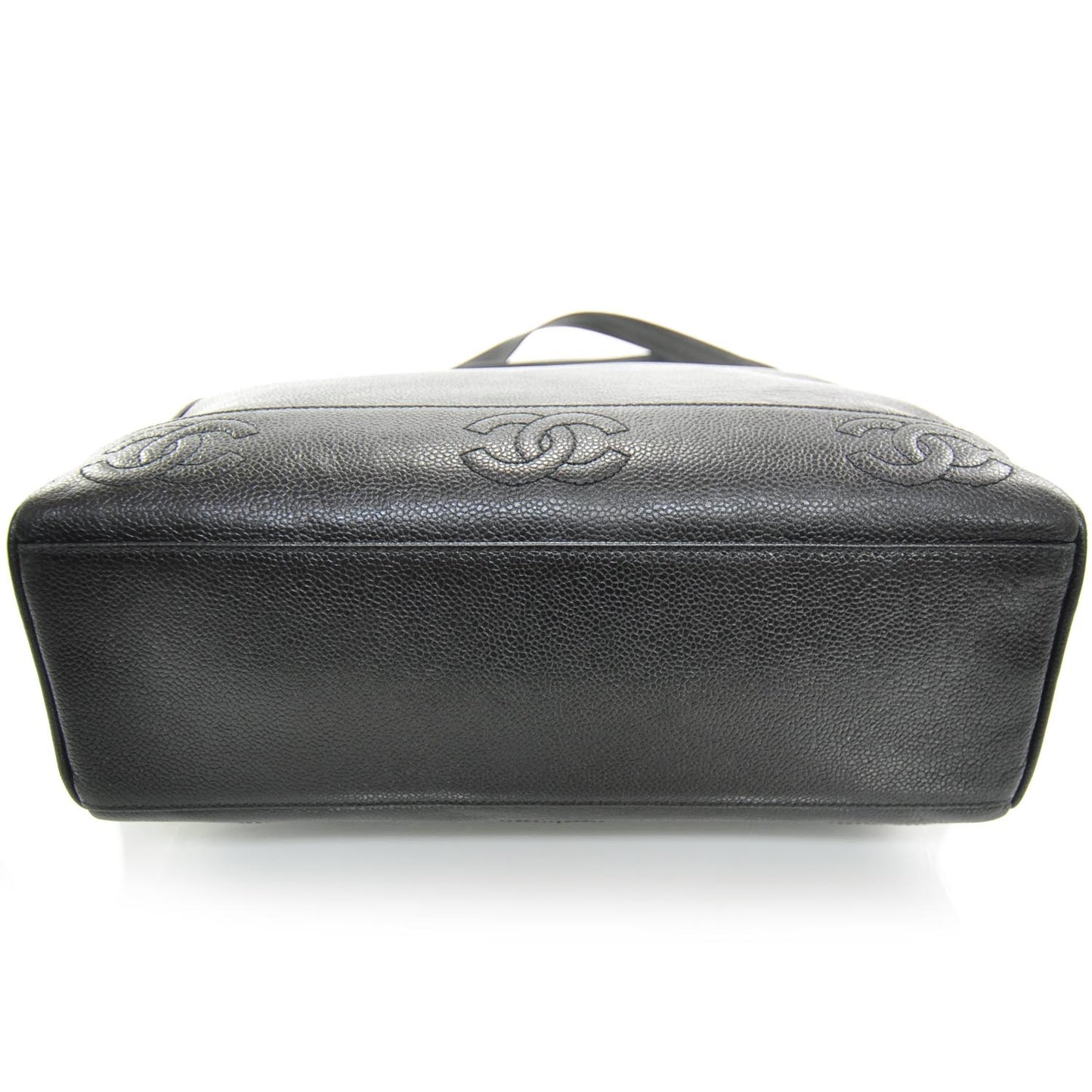 Caviar Shoulder Bag Black GHW