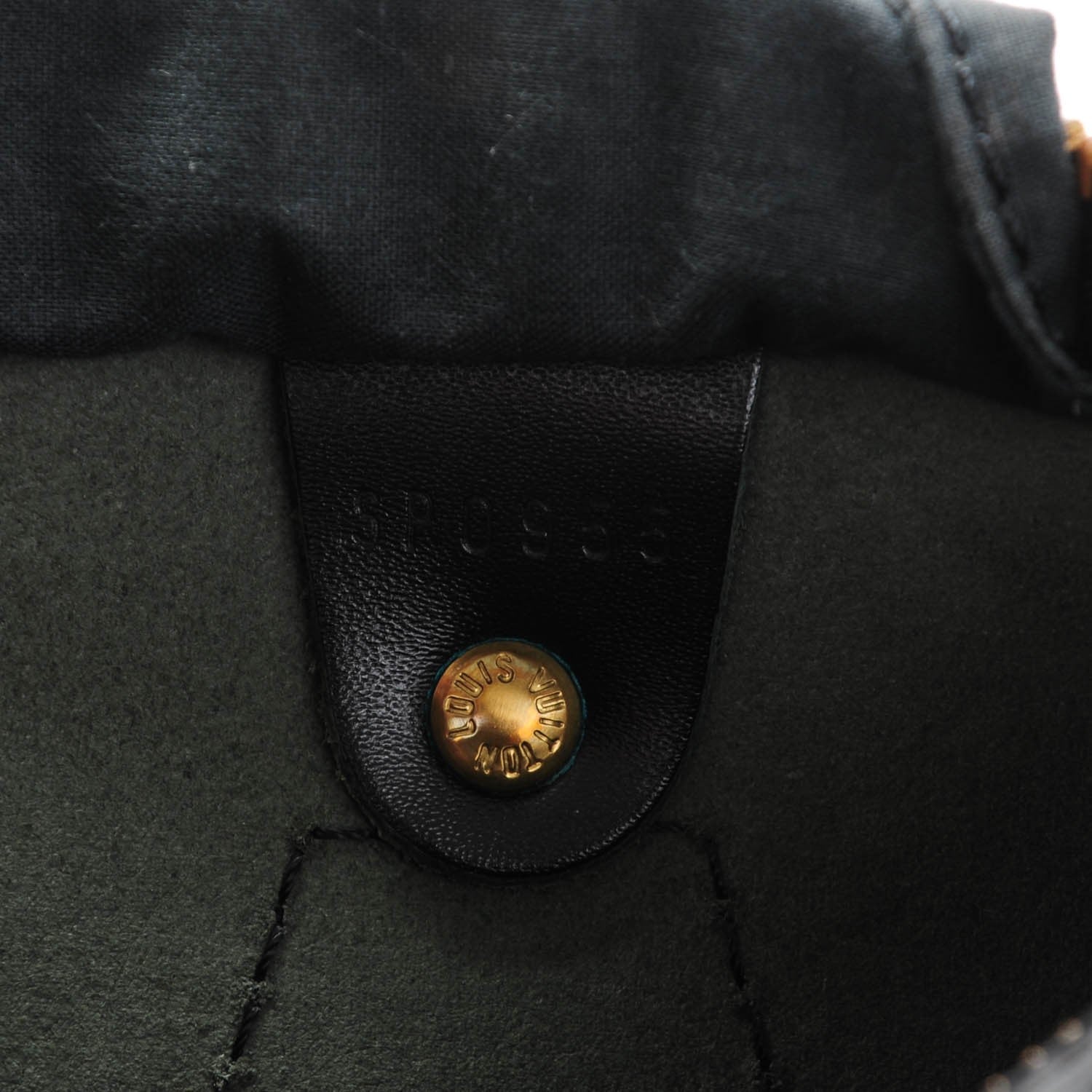 Louis Vuitton Epi Speedy 25 Black 7 of 7