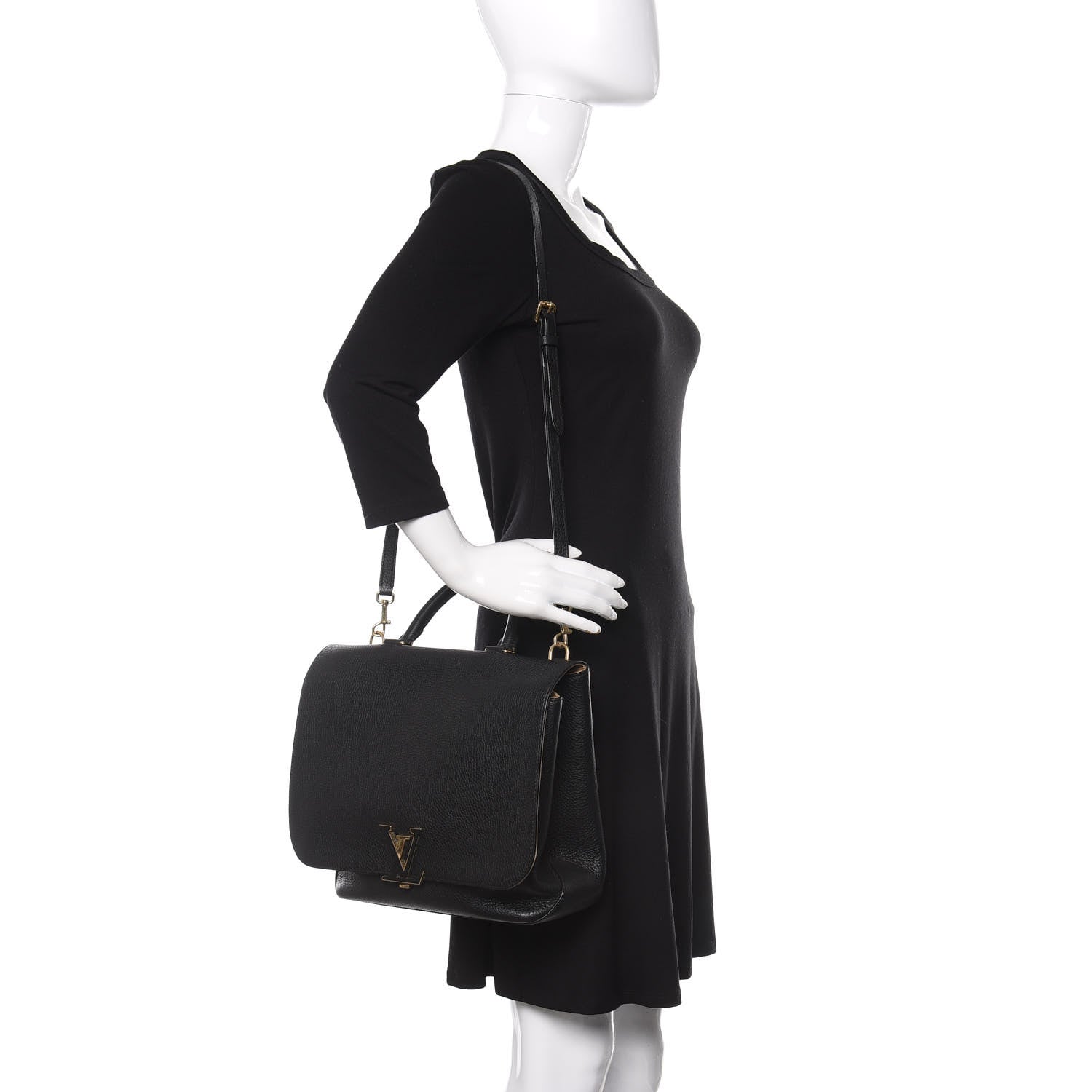 Louis Vuitton Taurillon Volta Black 2 of 10