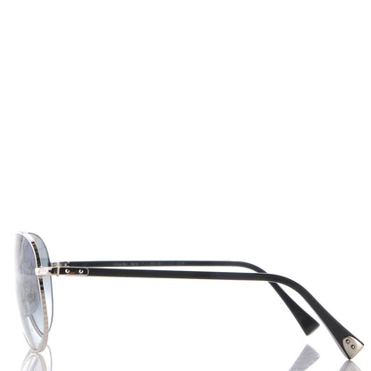 Louis Vuitton Monogram Conspiration Pilote Sunglasses Z0165U Argent 3 of 7
