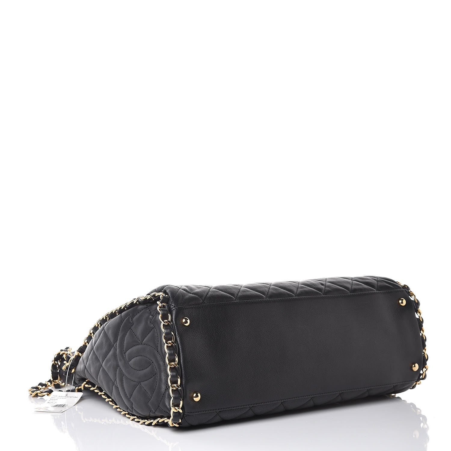 Chanel Calfskin Quilted Large Chain Me Hobo Black 4 of 7