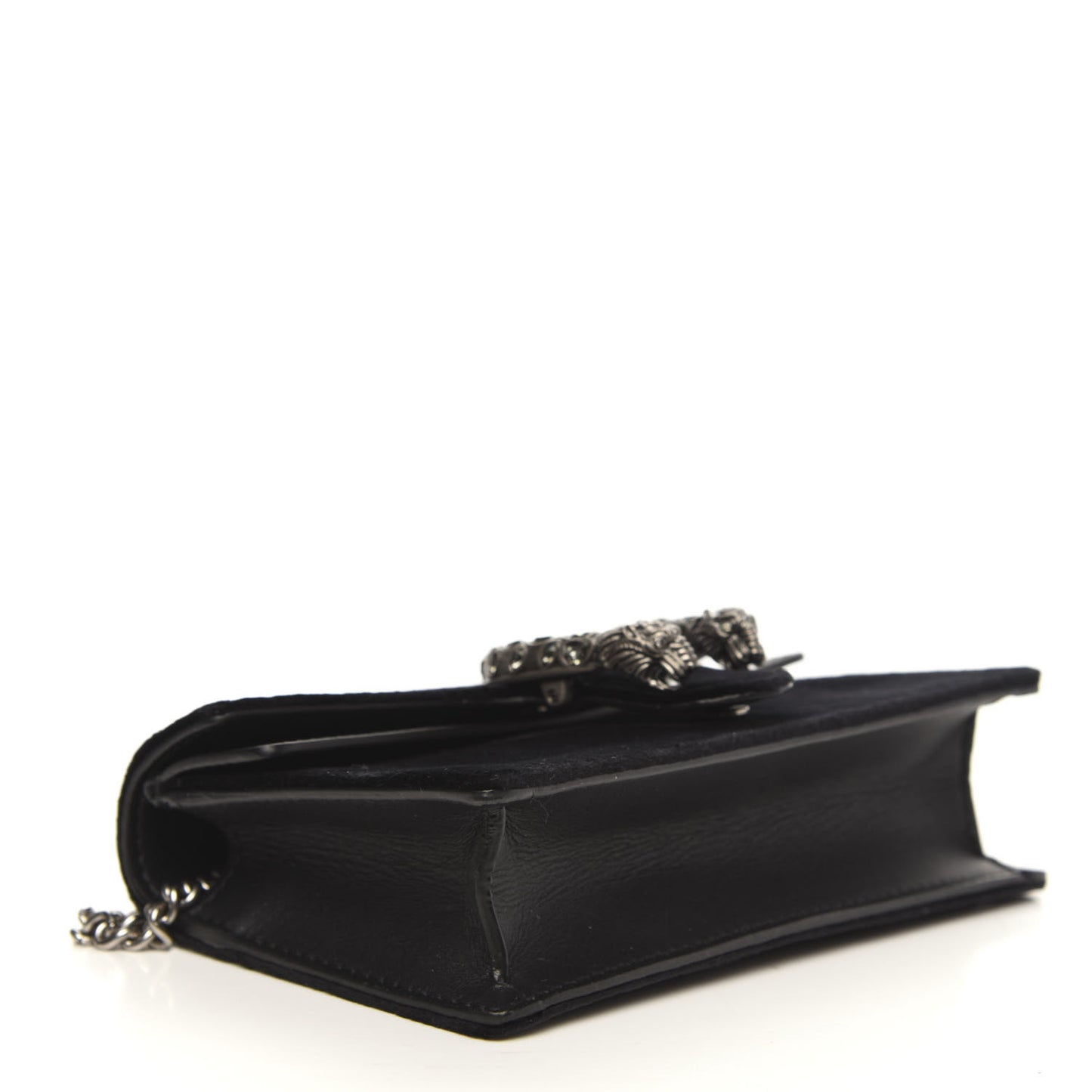 Velvet Super Mini Dionysus Shoulder Bag Black