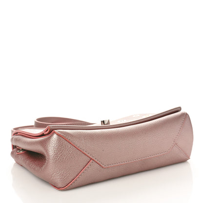 Louis Vuitton Soft Calfskin Eyelet Lockme II Chain Bag BB Rose Gold 4 of 9