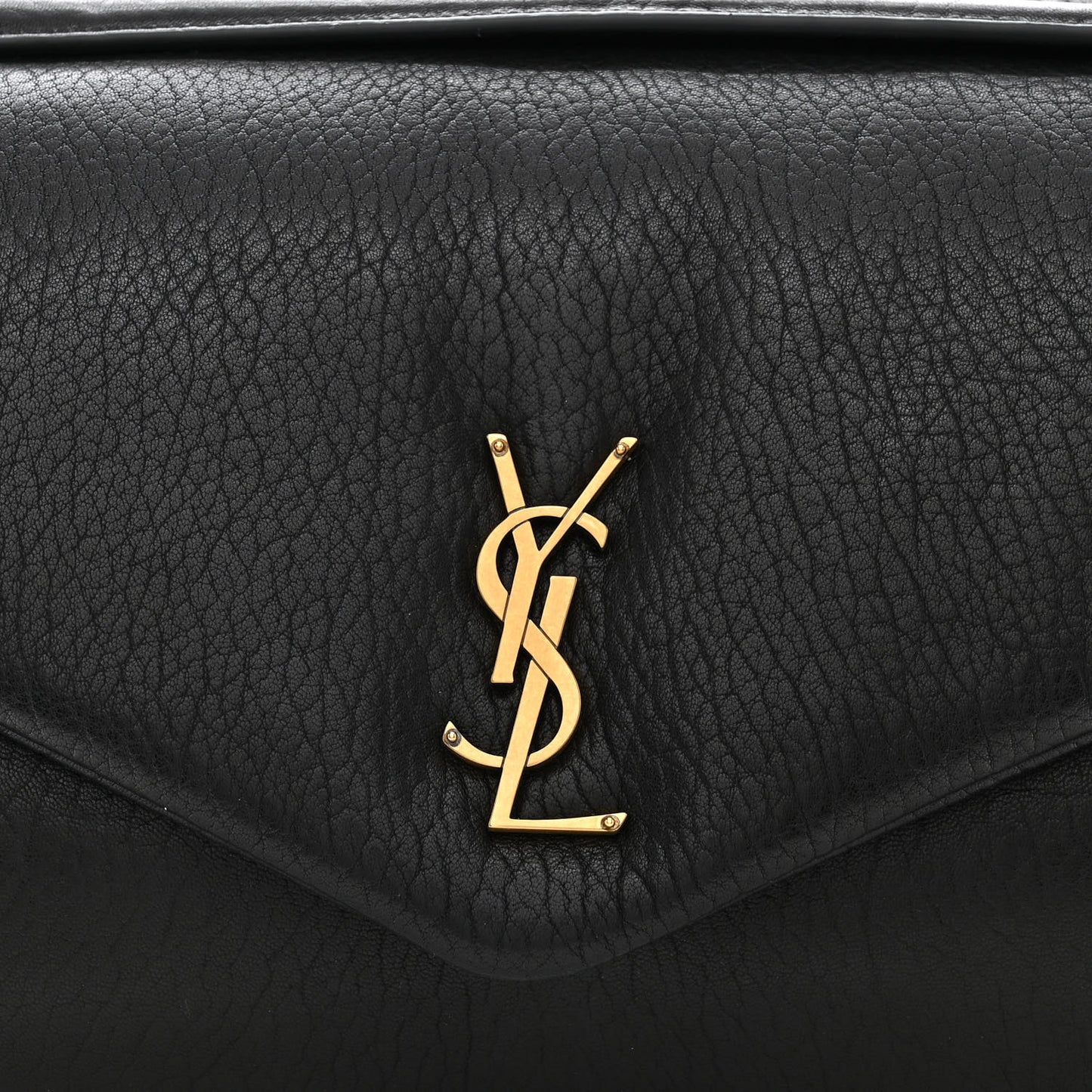 Grained Lambskin Large Calypso Black