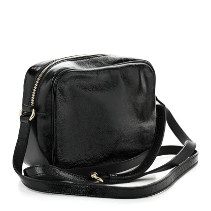 Gucci Soft Patent Small Soho Disco Bag Black 3 of 10