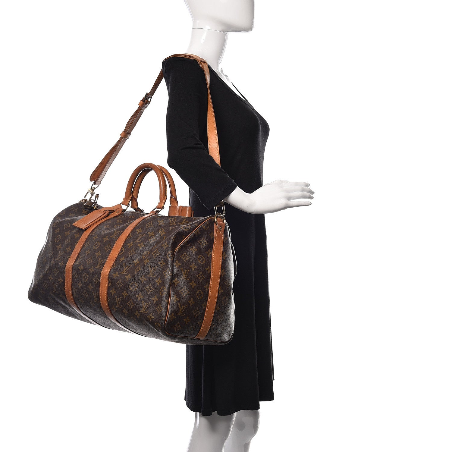 Louis Vuitton Monogram Keepall Bandouliere 50 2 of 18