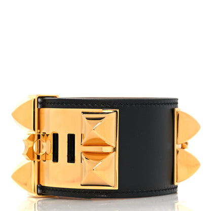 Hermes Chamonix Collier de Chien CDC Bracelet T3 Black 3 of 6