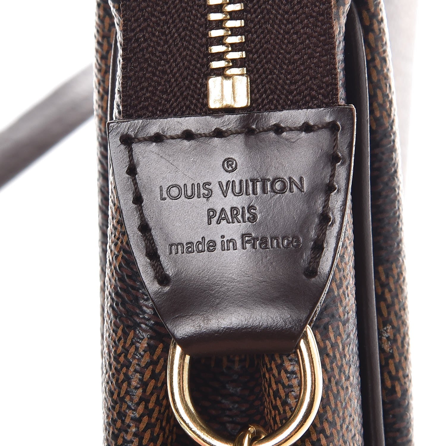 Louis Vuitton Damier Ebene Eva Clutch 6 of 7