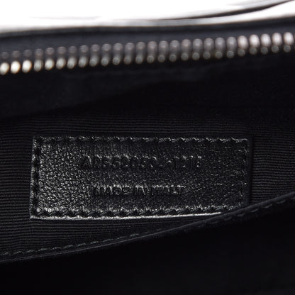 Saint Laurent Calfskin Matelasse Monogram Lou Camera Bag Black 10 of 10