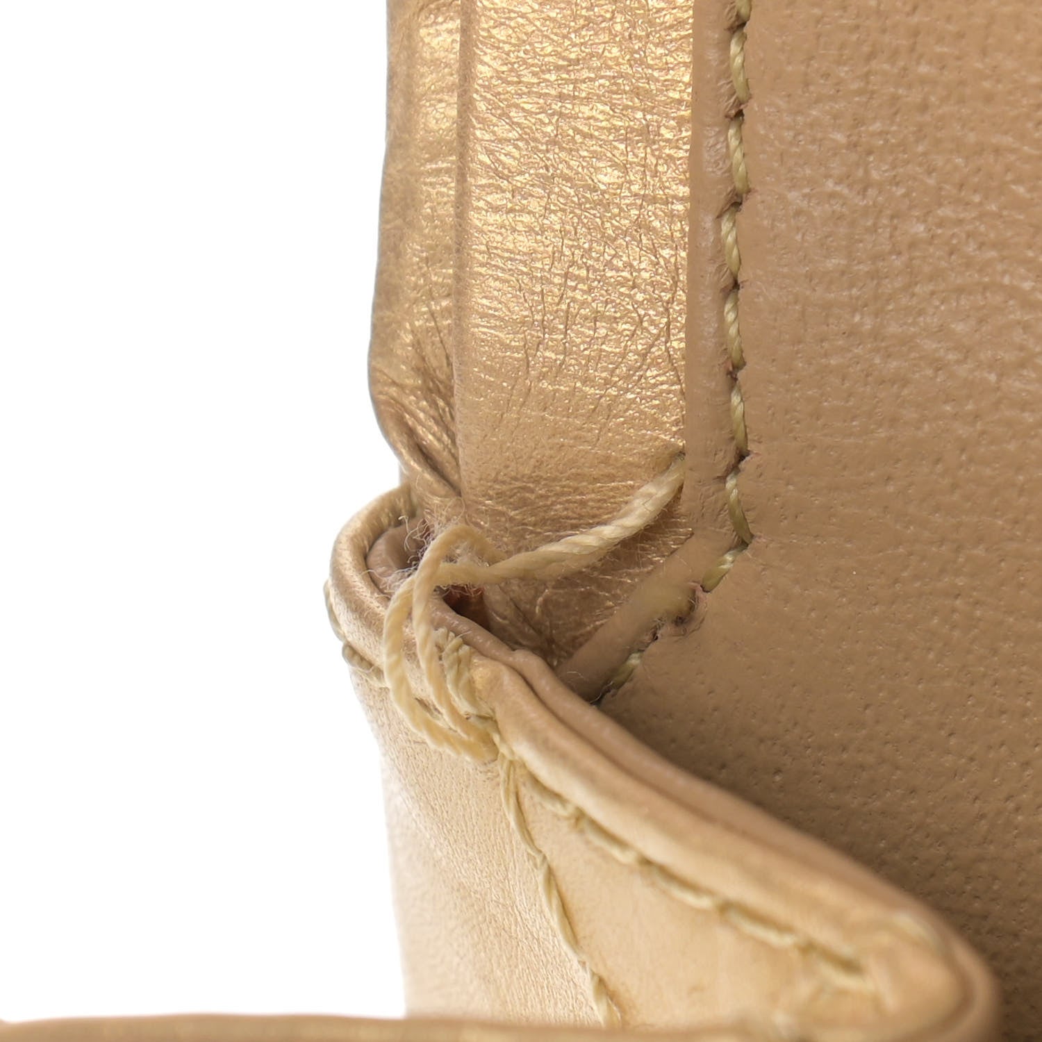 Chanel Metallic Aged Calfskin Quilted 2.55 Reissue 226 Flap Gold 13 of 14