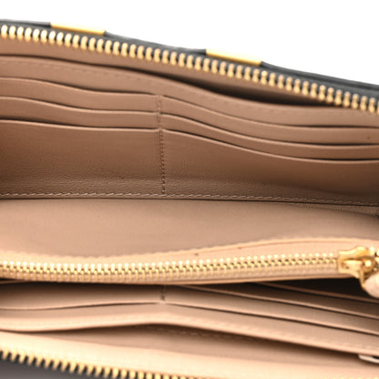Chloe Grained Calfskin Marcie Long Zip Around Wallet Black 5 of 10