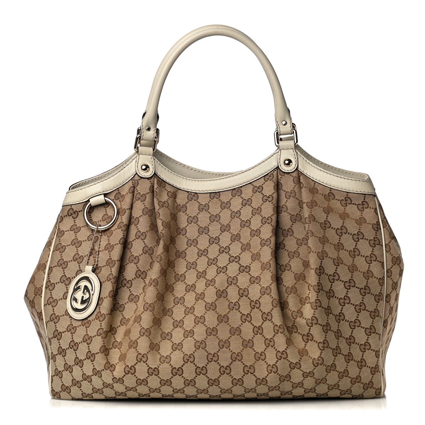 Monogram Large Sukey Tote Off White