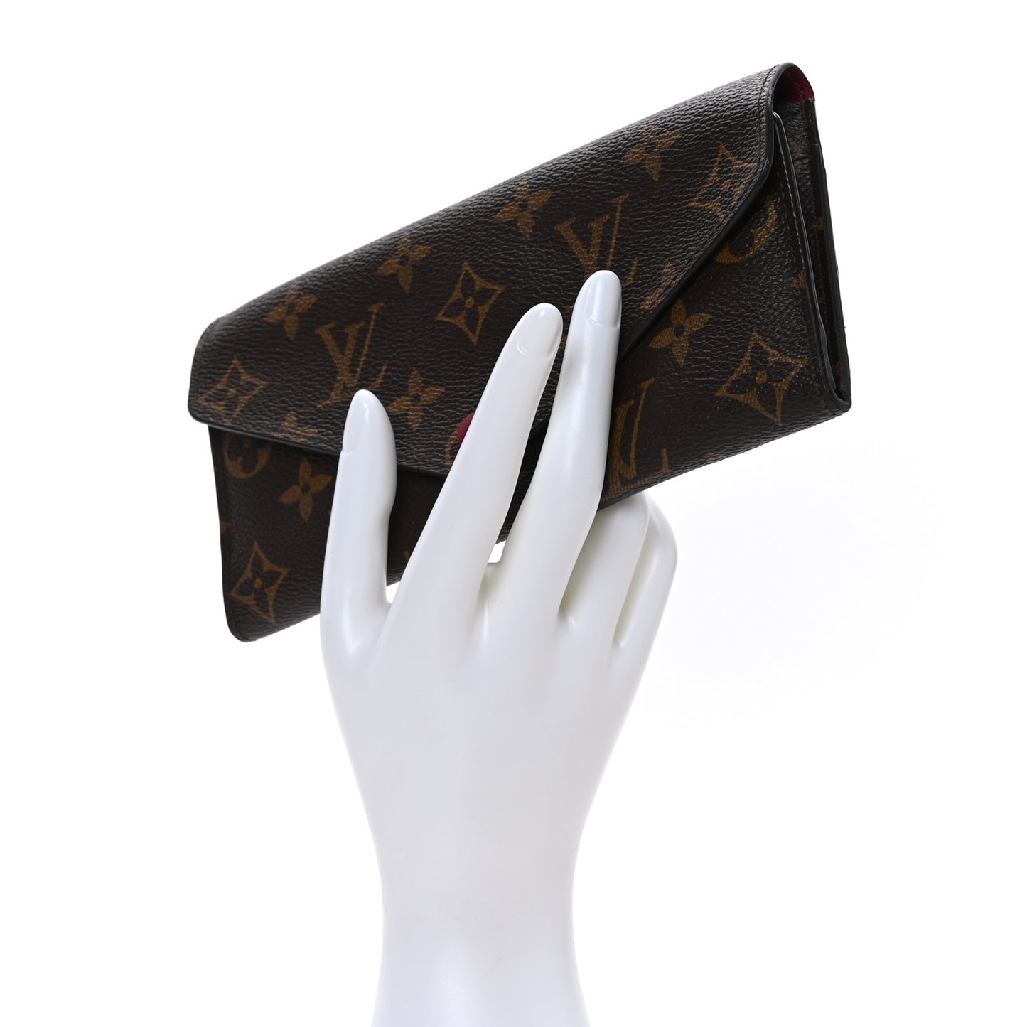 Monogram Josephine Wallet Fuchsia